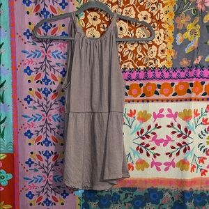 MAURICES Polyester Blend Mauve Sleeveless Top With Lace Neck Tie Size Small